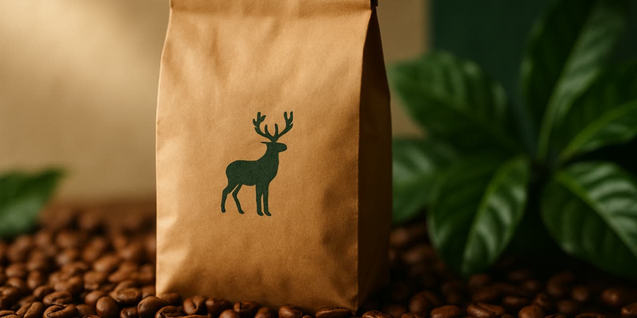 Coffee banner without a badge