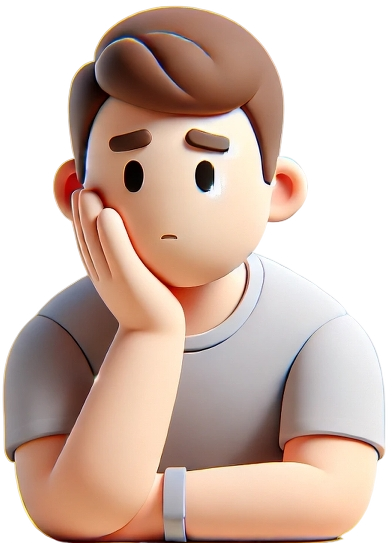 stressed man