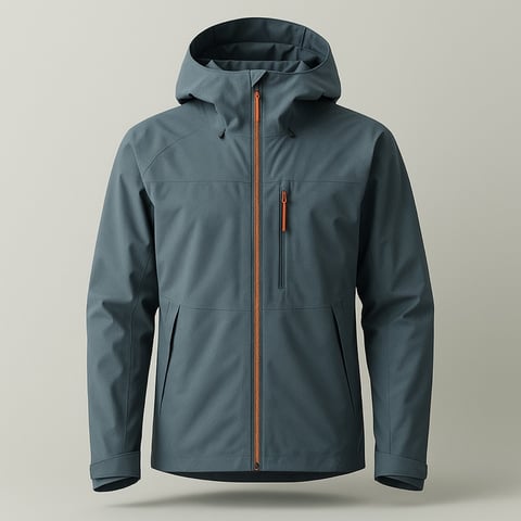STORM 3L SHELL jacket in slate blue
