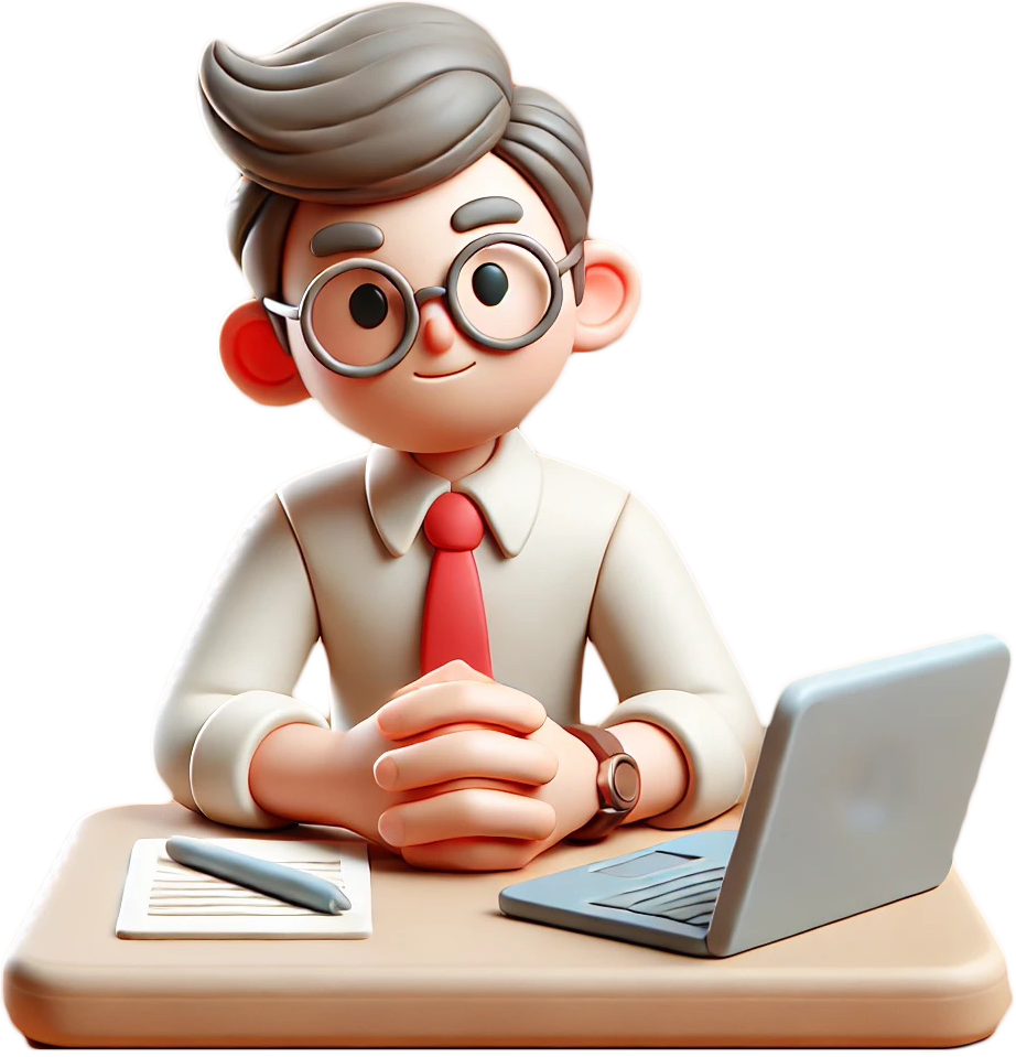22995652 zuversichtlich geschaftsmann ist sitzung beim tabelle mit laptop und suchen beim kamera aufzeichnung geschaft ausbildung kerl im geschaft kleider mit dialog wolke funktioniert wie lehrer online ausbildung kurse vektor%201